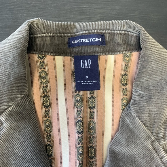 Gap Grey Corduroy Jacket - Picture 6 of 9